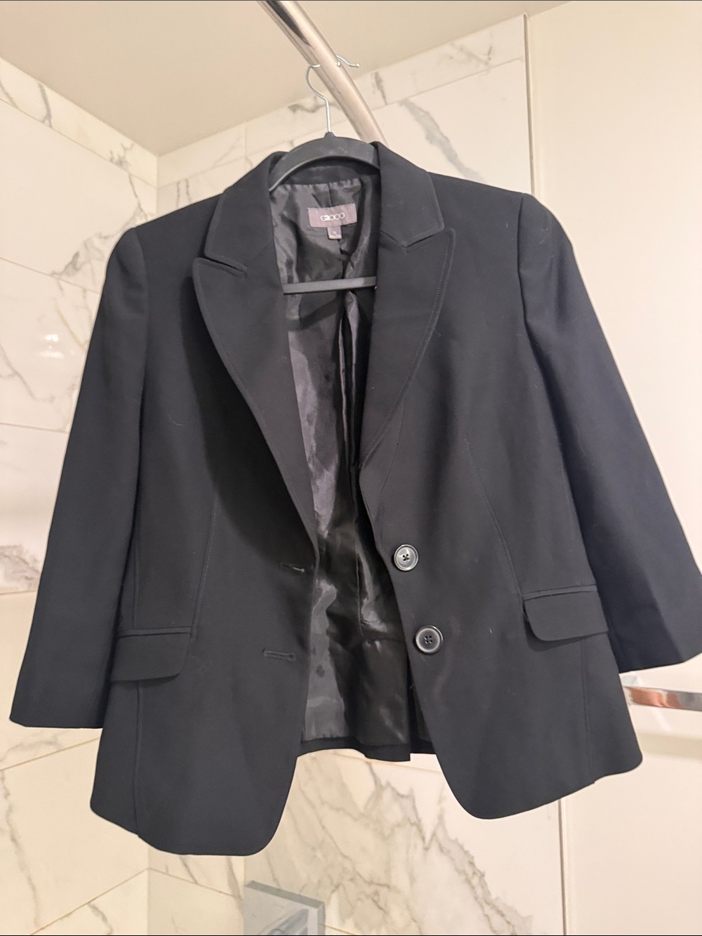 Black Women's Tailored Blazer Jacket - CROPP